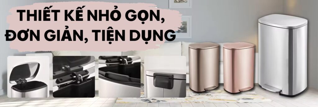 Thiết kế nhỏ gon, đơn giản, tiện dụng