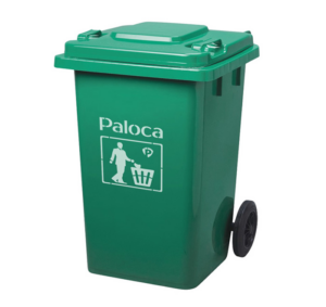 Thùng rác nhựa HDPE 80L xanh lá