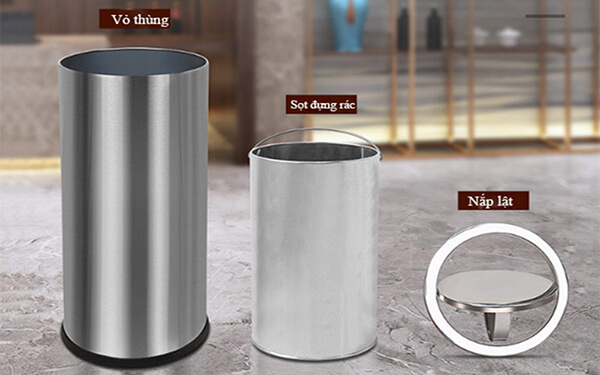 Thùng rác inox - Bí quyết tái chế hiệu quả cho mọi không gian