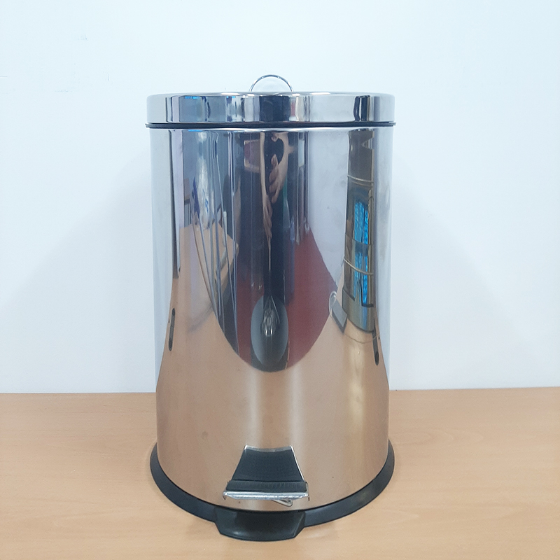 Thùng rác Inox 30 lít đạp chân