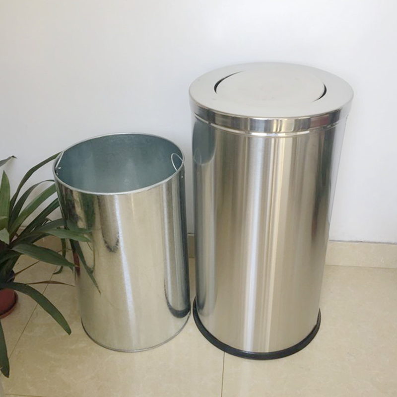 Thùng rác tròn inox có chống được rỉ sét không?