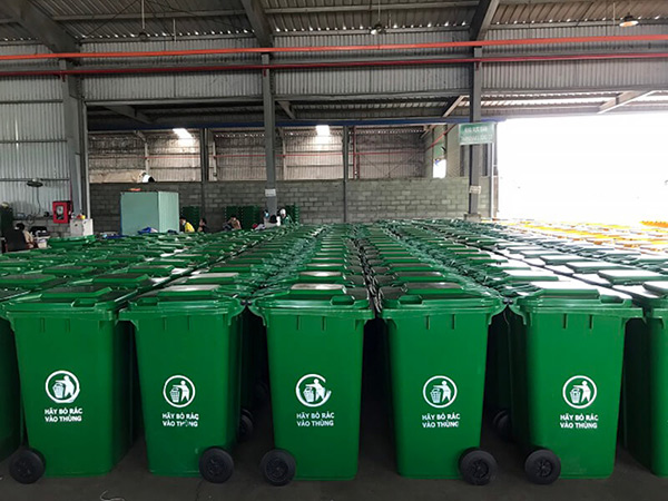 Thùng rác nhựa HDPE 240 lít